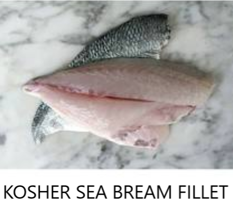 Kosher Sea bream Fillet – Lui Foods Fish Store